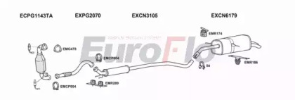 Глушитель EuroFlo 0 4941 CNC416 1015